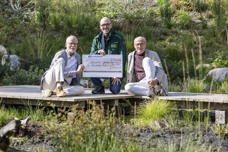 Joachim Esser (1. Vorsitzender), Christopher Grefen (Gartendirektor), Martin Beilmann (Vorstand)